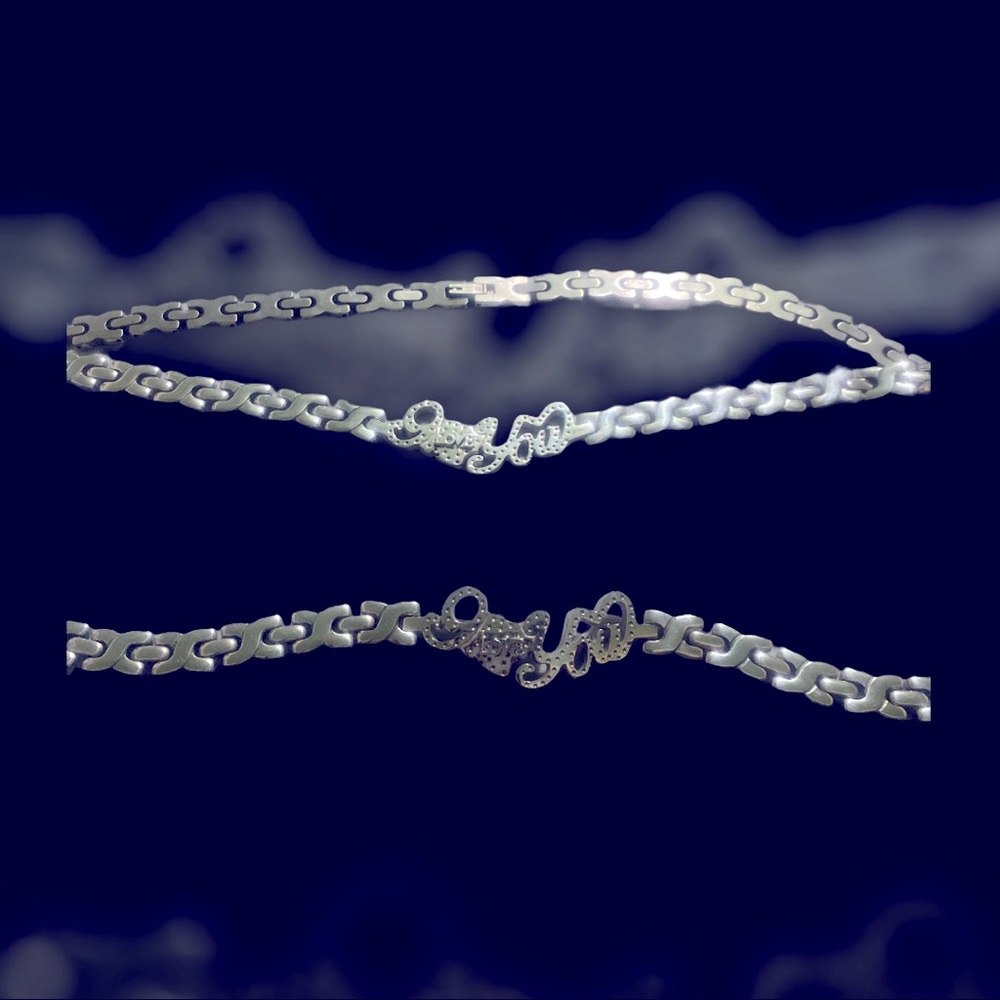 Set chain and braclet